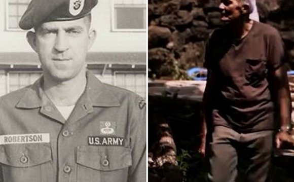 American soldier found living