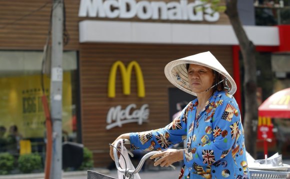 A woman wearing a traditional