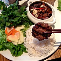 bun cha hanoi_Pho Quang Trung