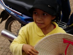 kid in Ho Chi Minh City, Vietnam