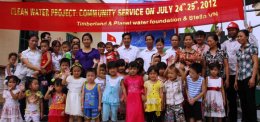 wash drinking tap water in Vietnam