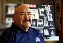 Frank Lopez, a Vietnam veteran, led a crusade to erect a memorial to San Jose servicemen just who died during the Vietnam War.