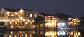 Hoi An, Vietnam during the night