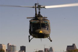 Huey Helicopter in Austin