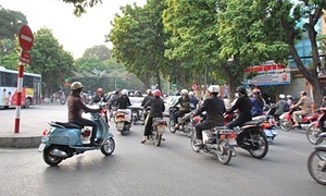 MDG : Hanoi traffic during daytime