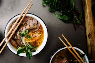 spicy vietnamese noodle soup: bun bo hue recipe - www.iamafoodblog.com