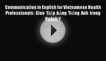 Read Communication in English for Vietnamese Health