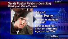 Vietnam War Hearing: John Kerry Testimony - Vietnam