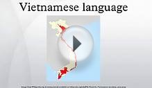 Vietnamese language