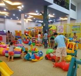 an inside play center in Ho Chi Minh City's District 2