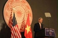 Date: 08/07/2015 area: Hanoi, Vietnam details: Secretary Kerry provides remarks on U.S.-Vietnam: seeking to tomorrow during the Daewoo resort, Hanoi, Vietnam. - State Dept Image